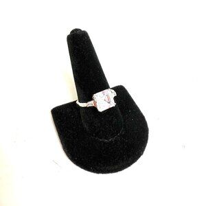 😍"Put a Ring On IT Event" Princess Cut Cubic Solitaire Ring